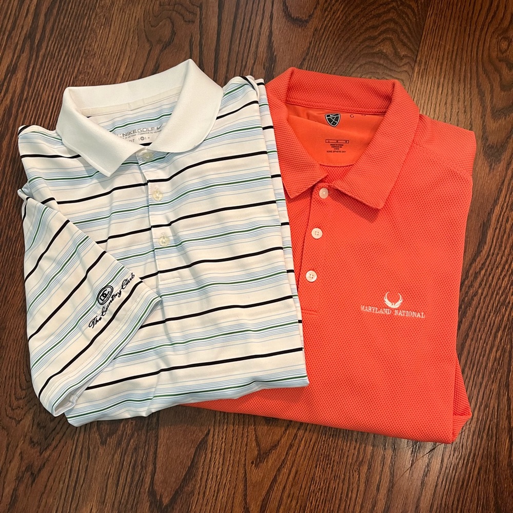 Nike golf shirts